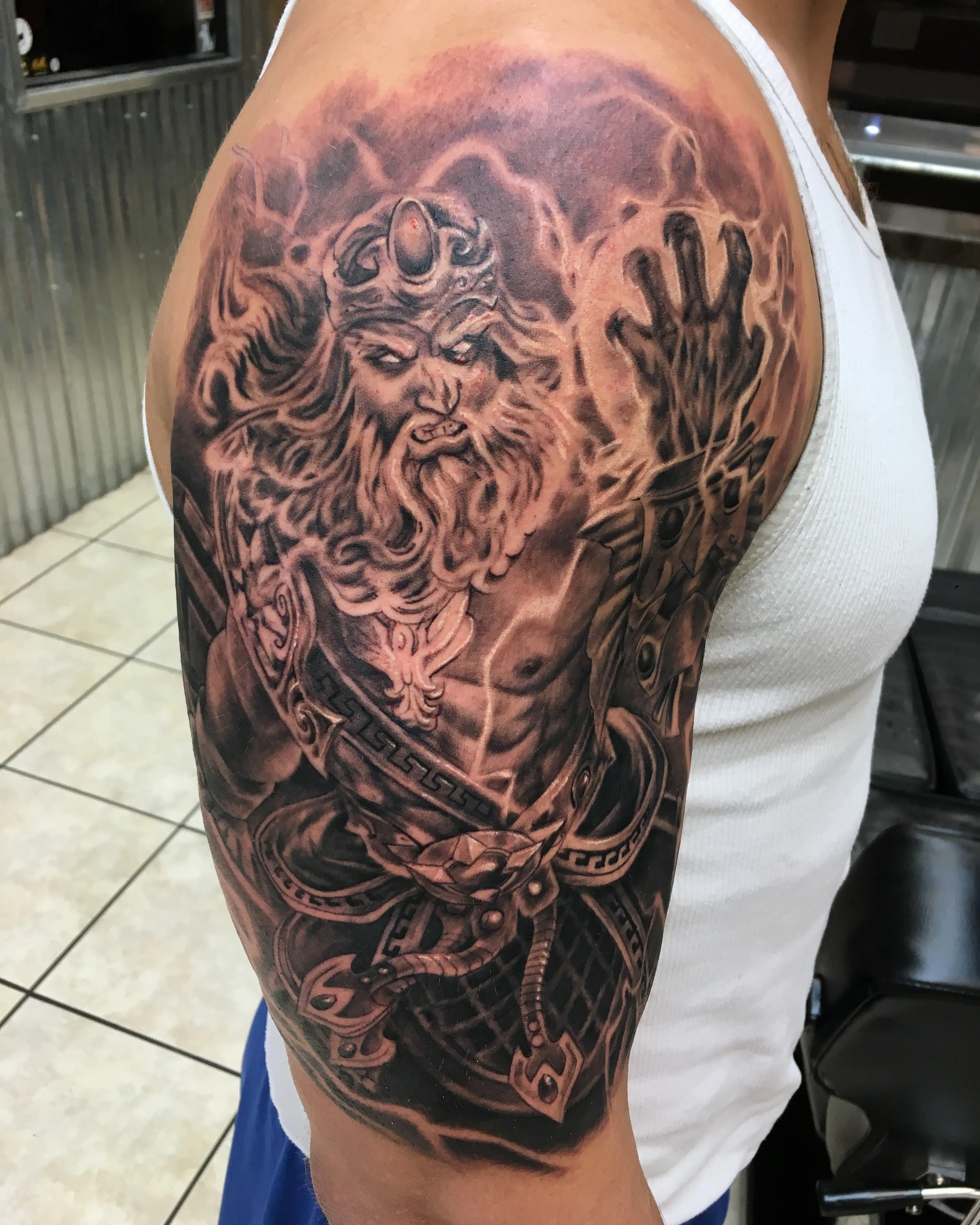 Large Scale tattoo work at Disciple Tattoo