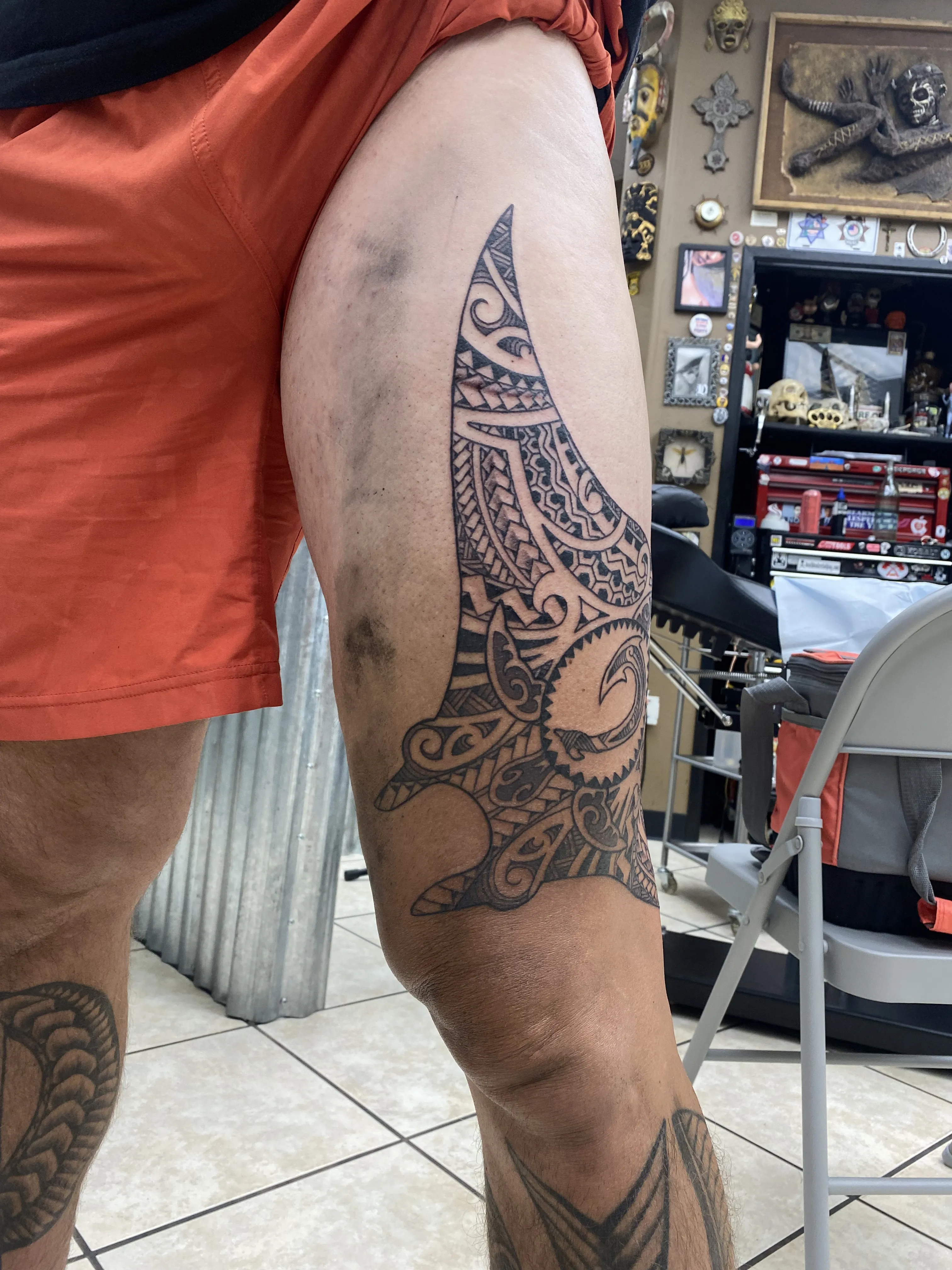 Illustrative tattoo work at Disciple Tattoo