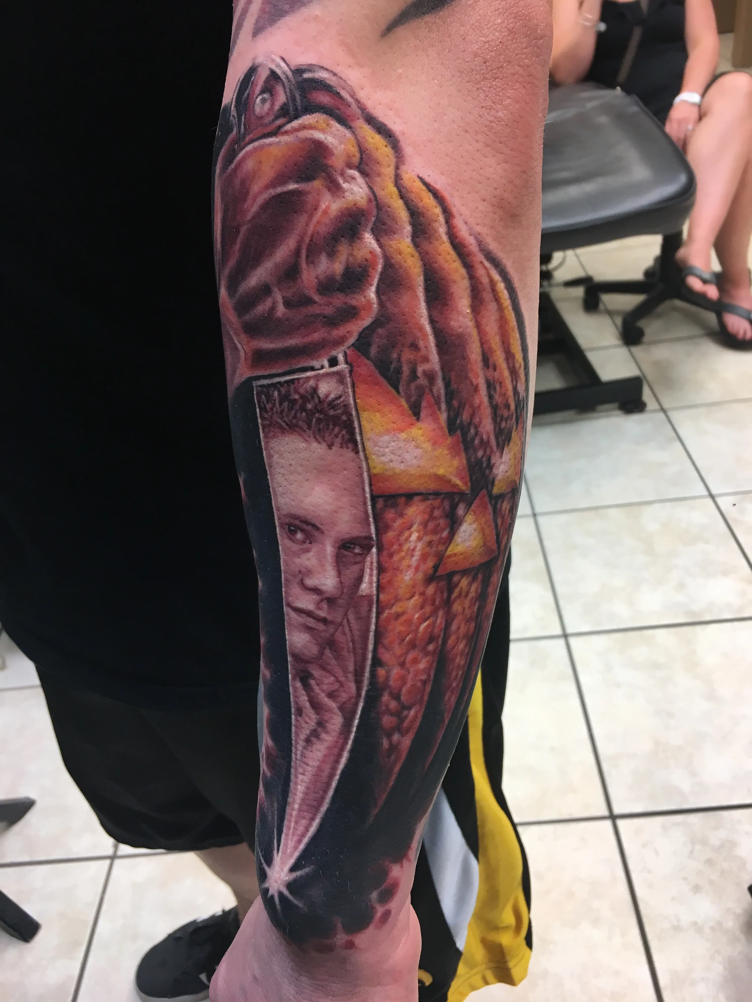 Portraits tattoo work at Disciple Tattoo